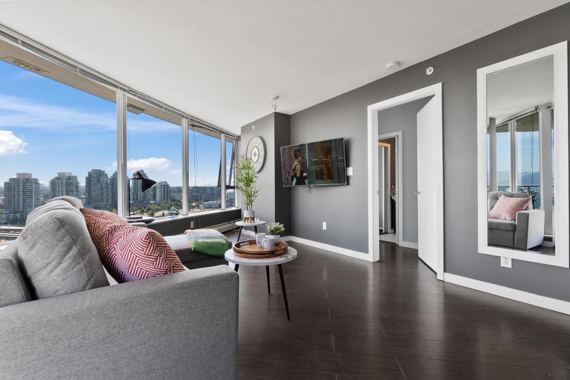 Apartment High Rise 2br Gem Floor-to-ceiling Views Of Nature And Skyline